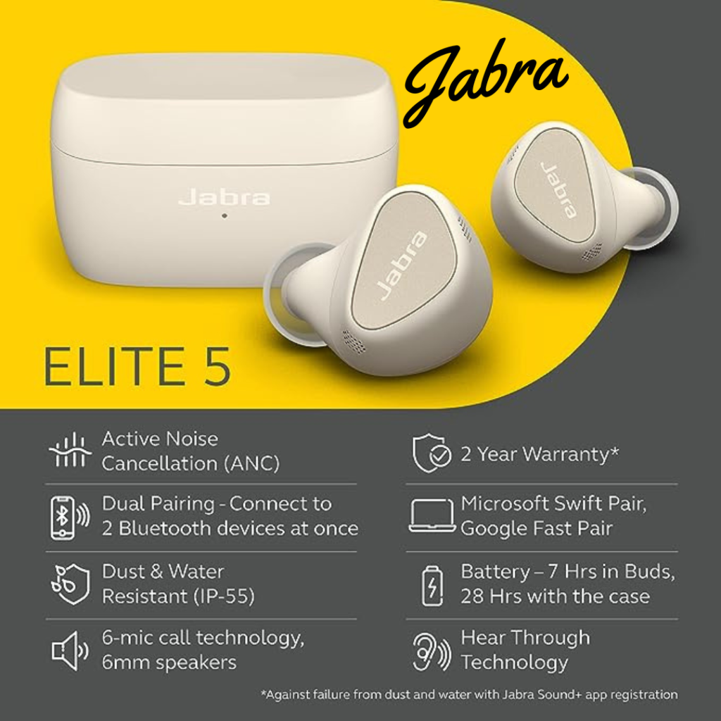 Jabra Elite 5 Earbuds
